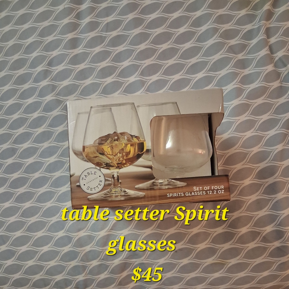 Set of Four Spirit Glasses